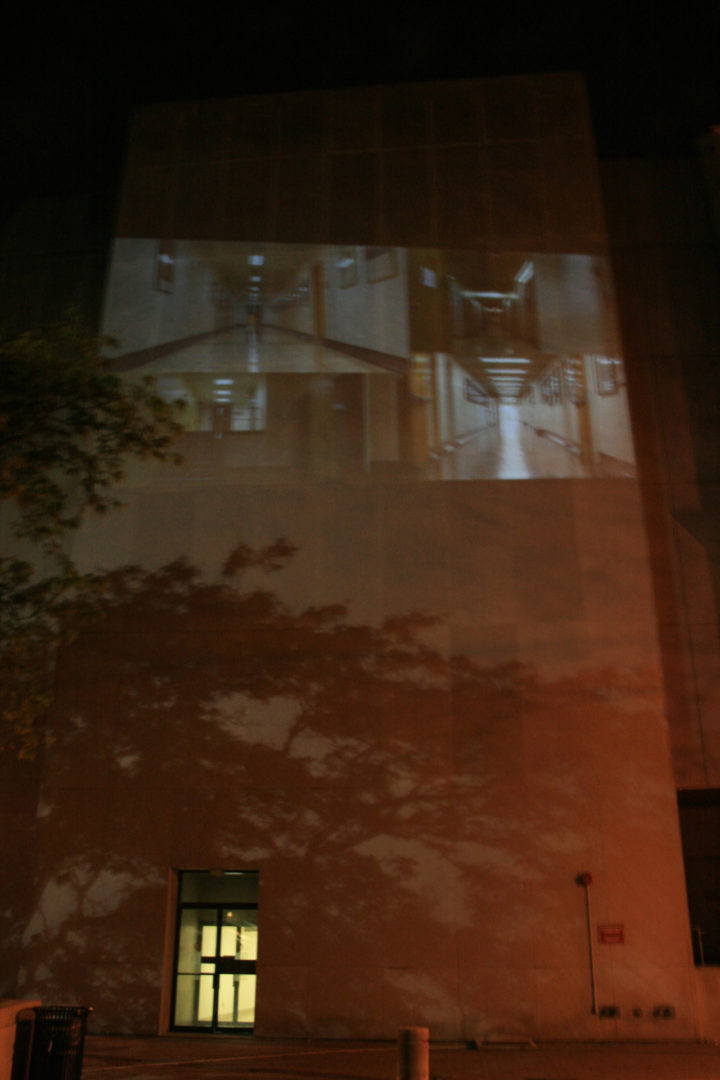 Opening Projection, Surgery - Brain Research Pavilion, University of Chicago, IL, USA, May 11, 2012. 