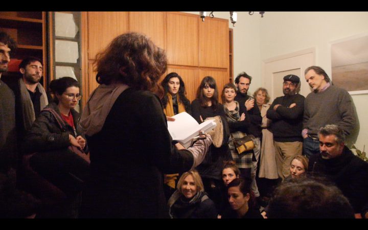 Nefeli Misuraca poetry reading, Marco Asilo: La Casa Ospitale; Home Performances (for the broken hearts), Rome, 2-14-2020, presented by Rigenera.