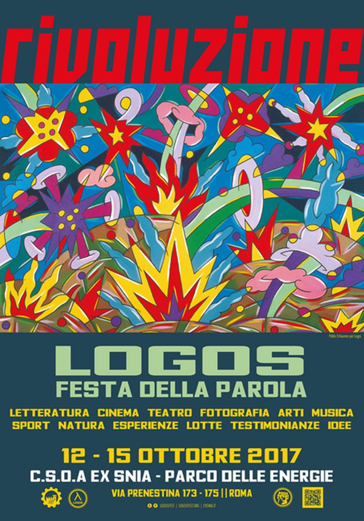 logos-festival-della-parola_exsnia-rome-italy-2017_poster