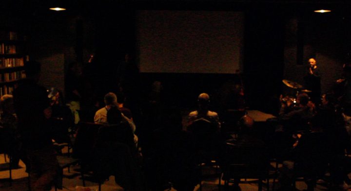 The Bridge: Sonic Communion Exploratory Tour, Black Cinema House, Rebuild Foundation, Chicago, IL, USA, May 4, 2015. Performed live single-channel hd video projections with a live musical performance by The Bridge and musician Yaw Agyeman. Co-curator. 