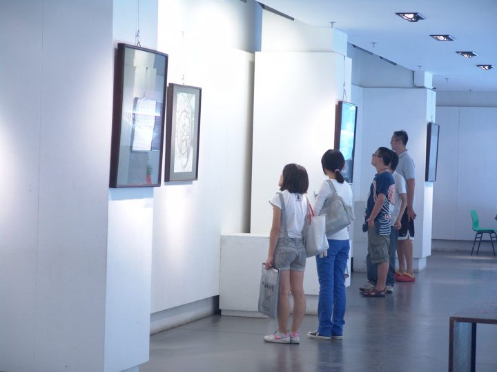 Italian sculptor: Virginio Ferrari, Visual Arts Gallery, College of Art and Design, Beijing University of Technology, China, September 15–16, 2010, solo exhibit. Opening reception.